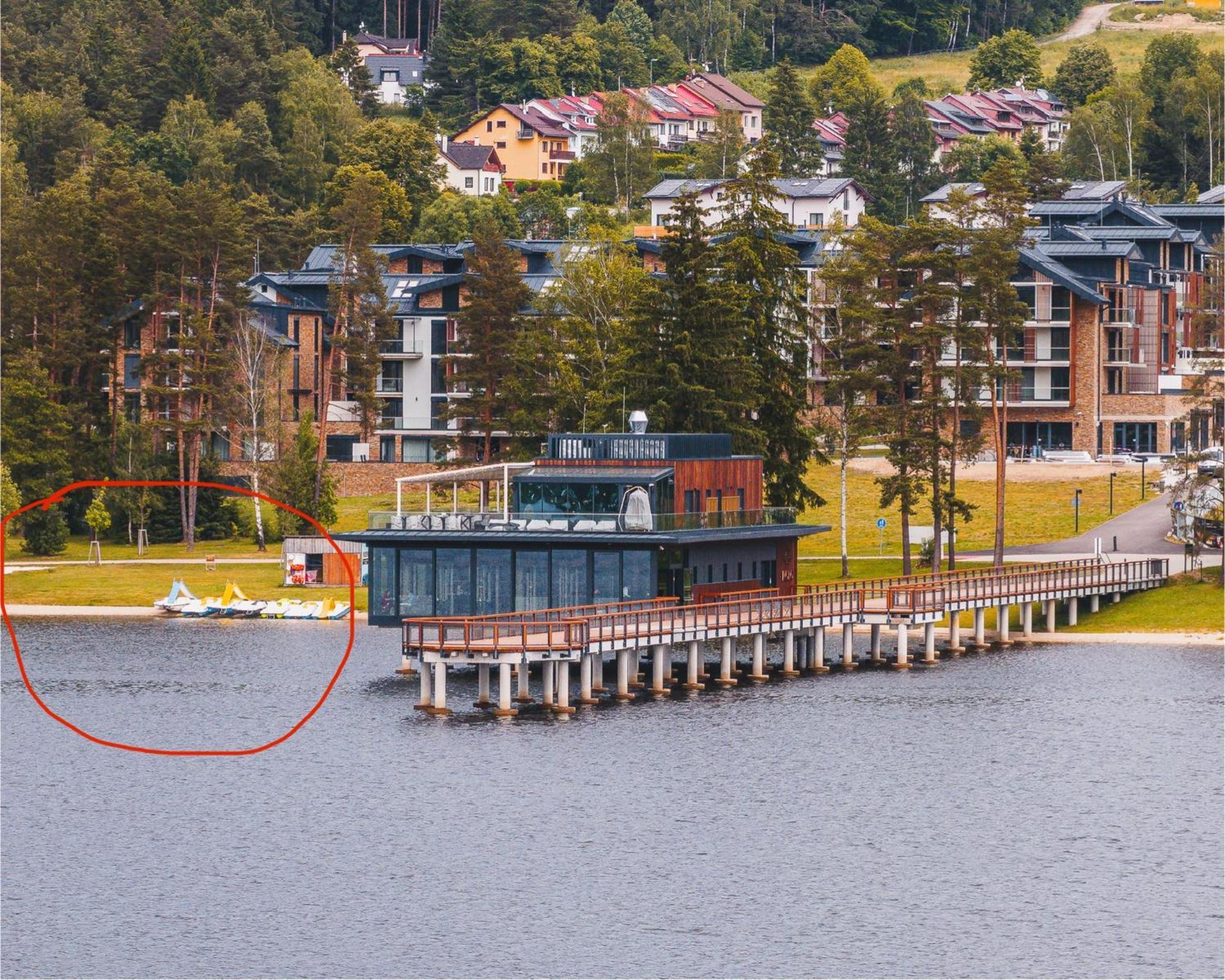 Molo Lipno Resort Luxusni Apartman 4Kk Český Krumlov Eksteriør billede